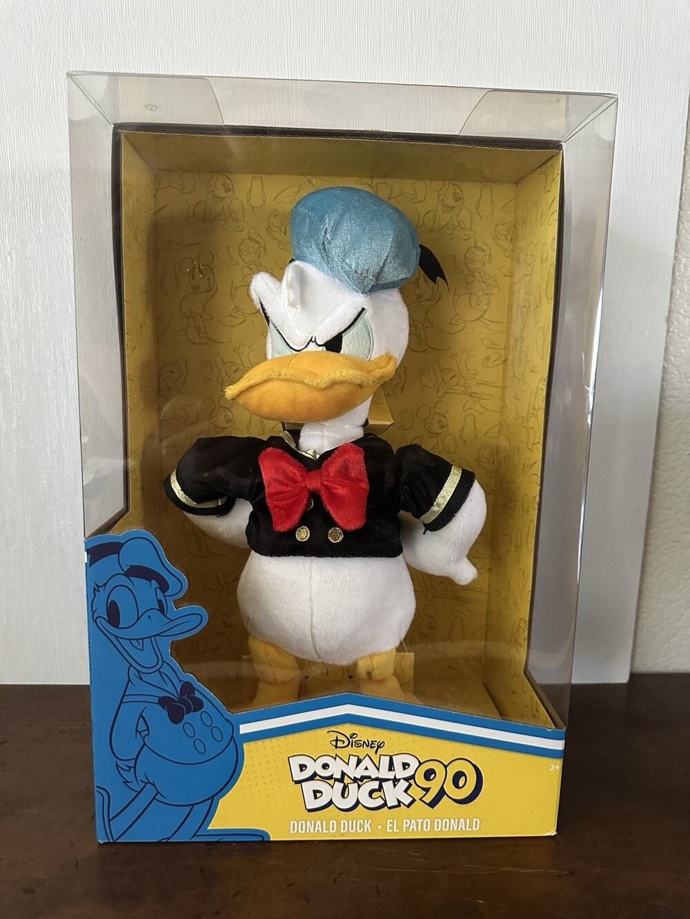 Disney Donald Duck 90th Anniversary Plush 14” Collector NEW In Box